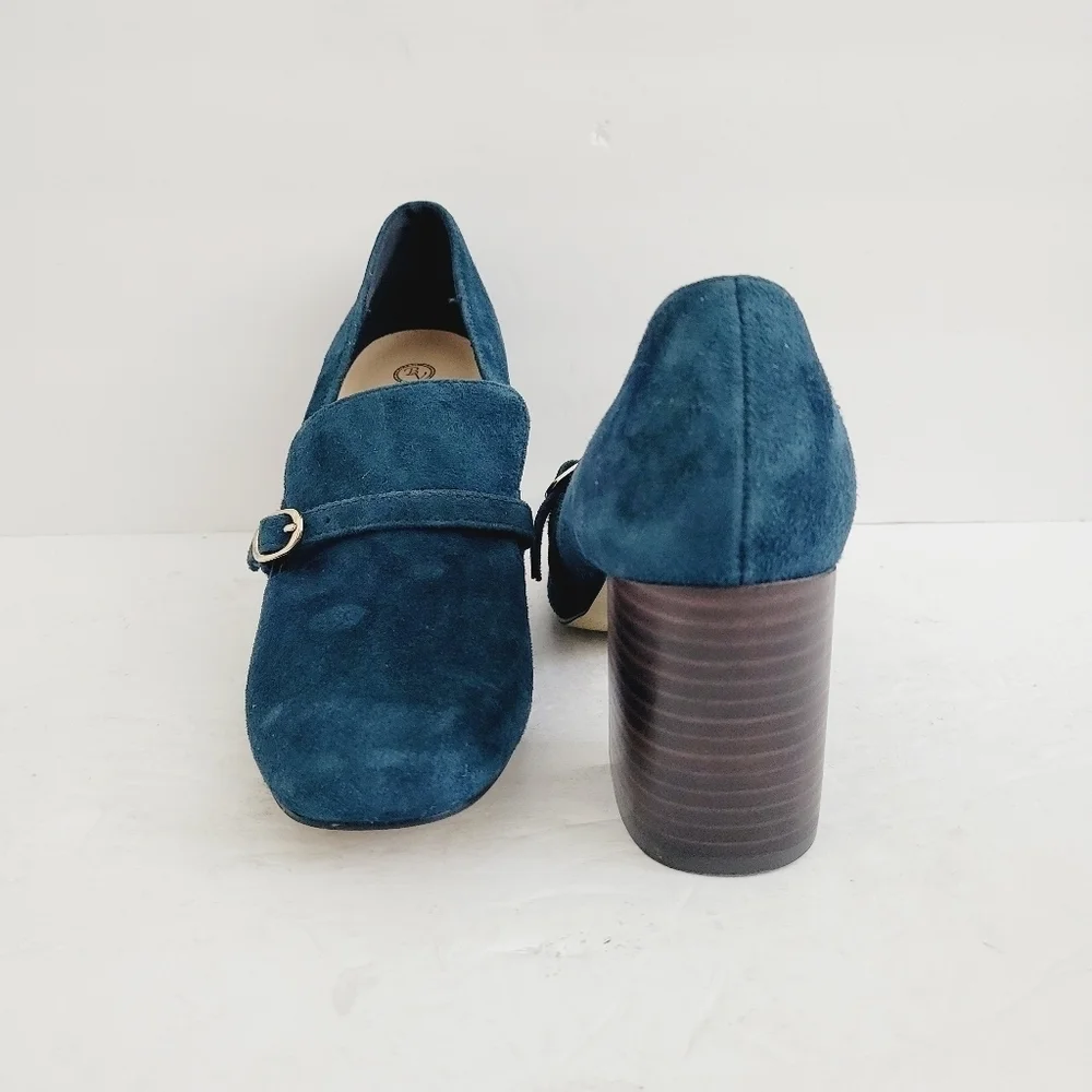 New Bella Vita Ashton Pump Navy Suede Leather, Size 7,5